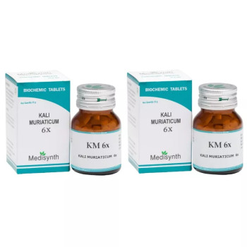 Medisynth Kali Muriaticum 6X (25g, Pack of 2)