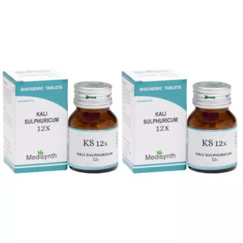 Medisynth Kali Sulphuricum 12X (25g, Pack of 2)