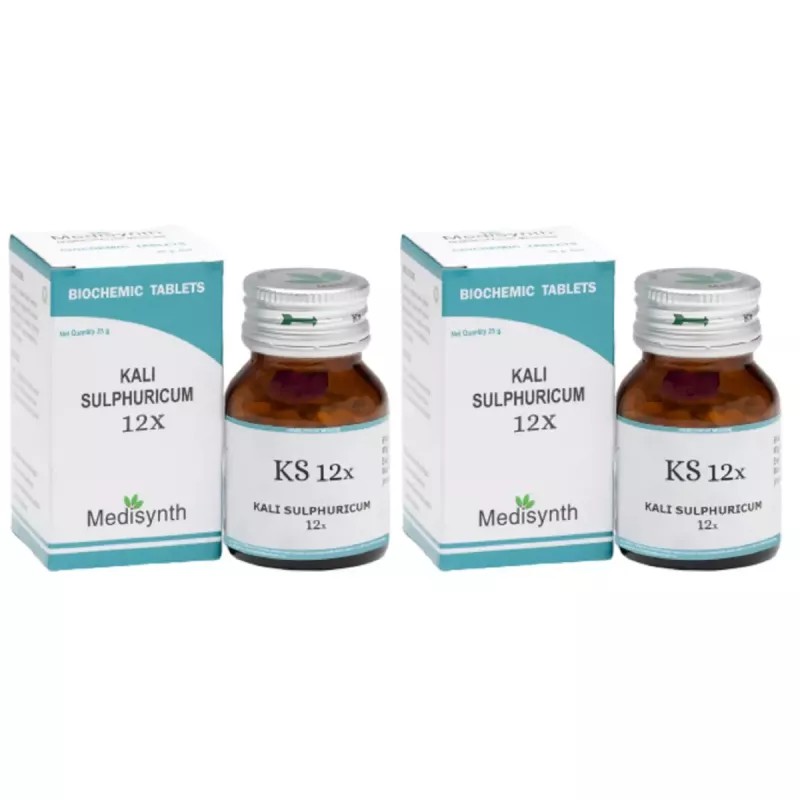 Medisynth Kali Sulphuricum 12X (25g, Pack of 2)