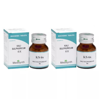 Medisynth Kali Sulphuricum 6X (25g, Pack of 2)