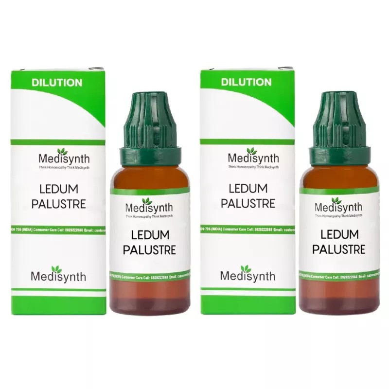 Medisynth Ledum Palustre 30 CH (30ml, Pack of 2)