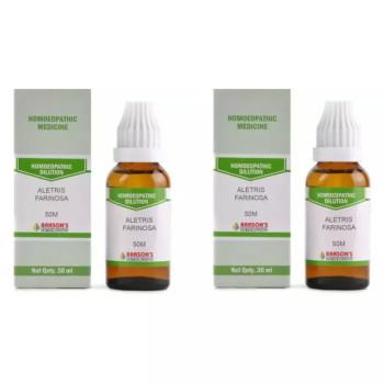 Bakson Aletris Farinosa 50M CH (30ml, Pack of 2)
