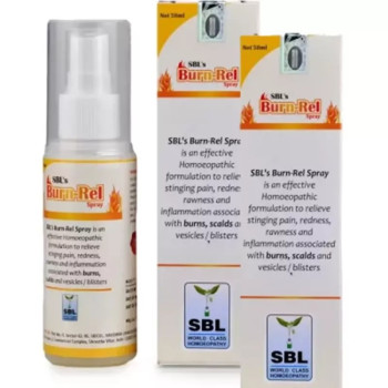 SBL Burn Rel Spray (50ml, Pack of 2)