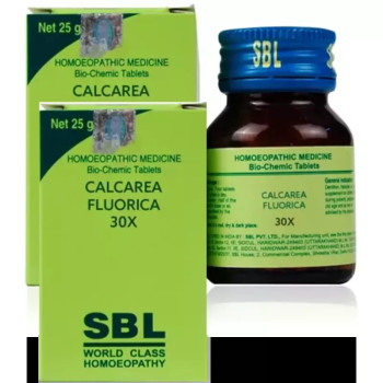SBL Calcarea Fluoricum 30X (25g, Pack of 2)