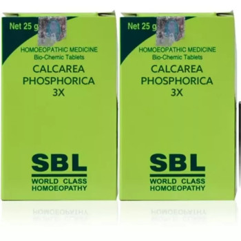 SBL Calcarea Phosphorica 3X (25g, Pack of 2)