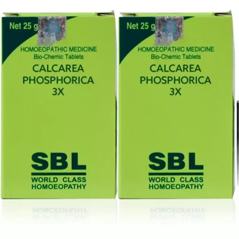 SBL Calcarea Phosphorica 3X (25g, Pack of 2)