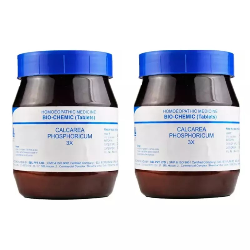 SBL Calcarea Phosphorica 3X (450g, Pack of 2)
