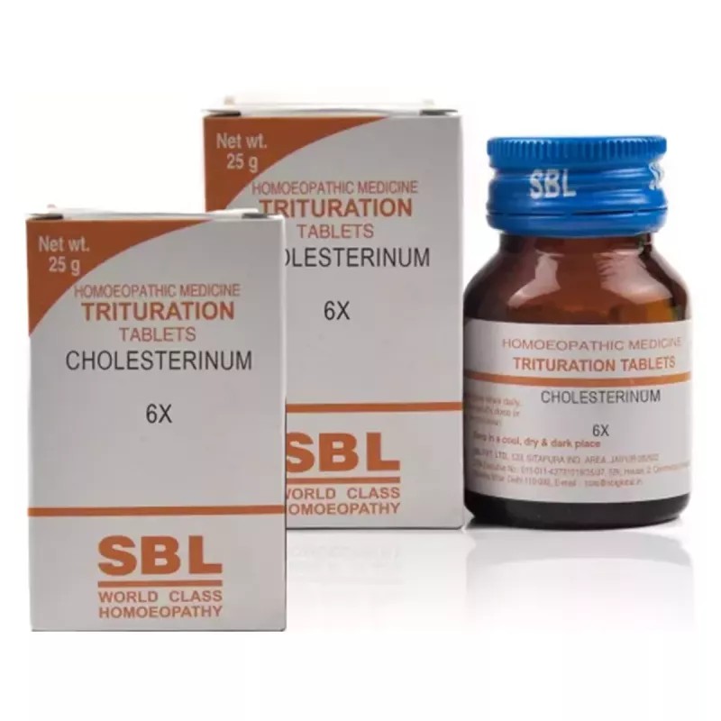 SBL Cholesterinum 6X (25g, Pack of 2)