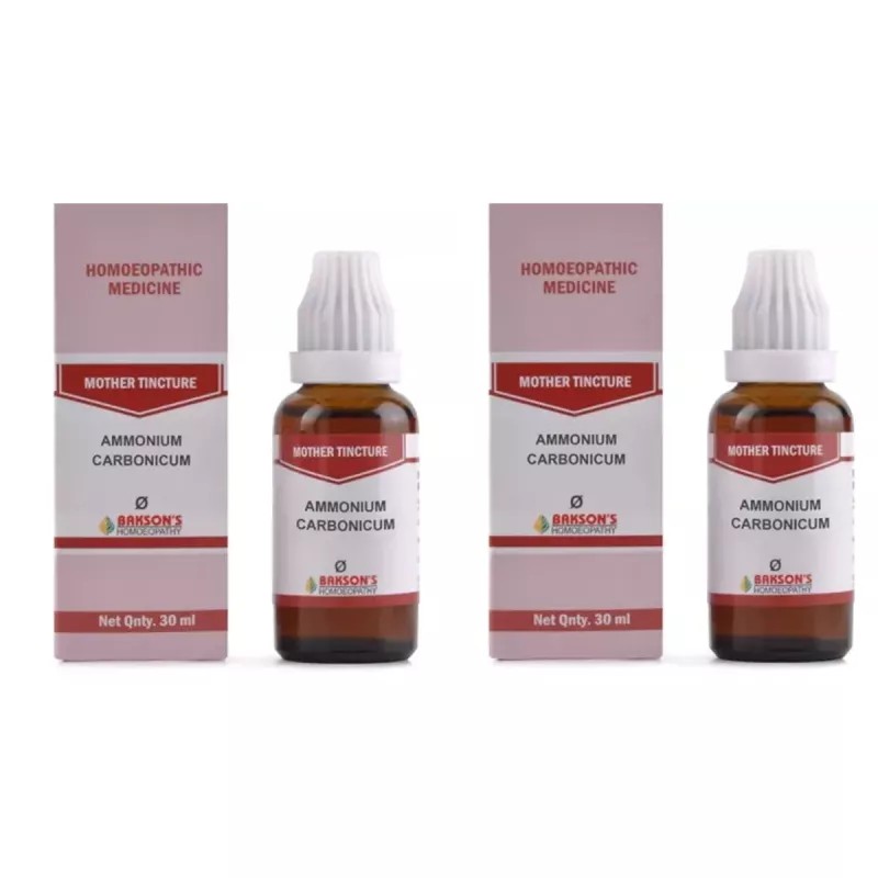 Bakson Ammonium Carbonicum 1X (Q) (30ml, Pack of 2)