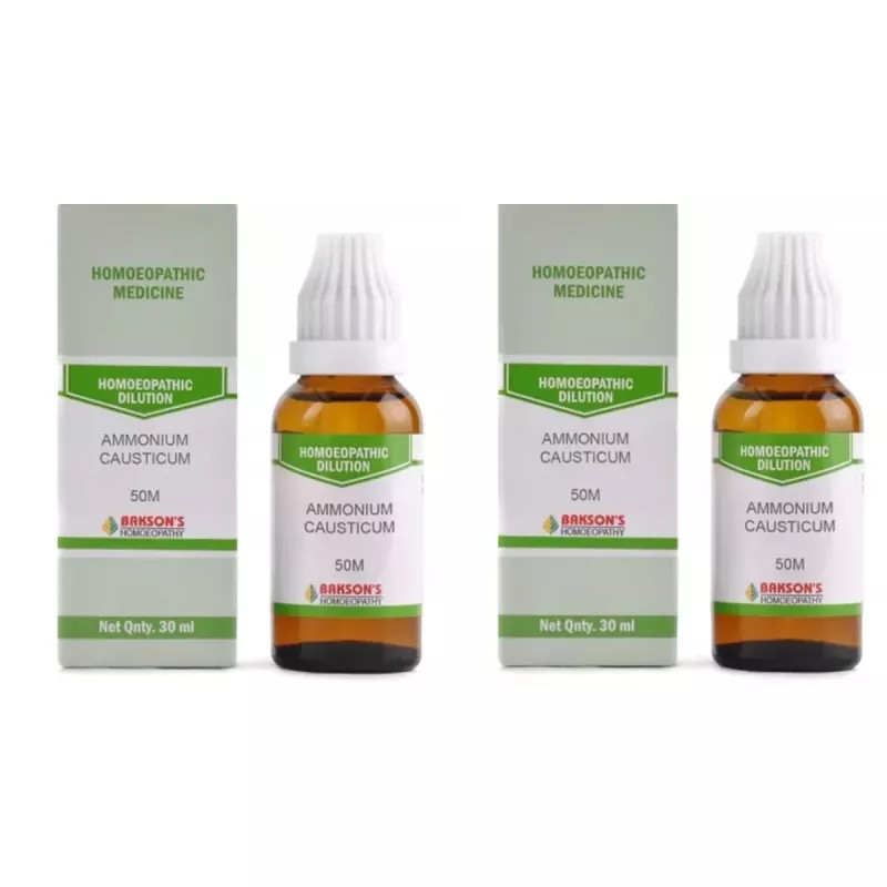 Bakson Ammonium Causticum 50M CH (30ml, Pack of 2)
