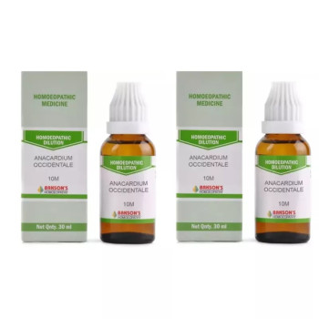 Bakson Anacardium Occidentale 10M CH (30ml, Pack of 2)