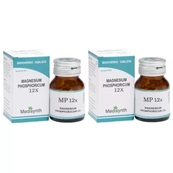 Medisynth Magnesium Phosphoricum 12X (25g, Pack of 2)