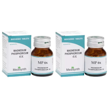 Medisynth Magnesium Phosphoricum 6X (25g, Pack of 2)