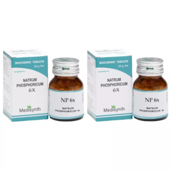 Medisynth Natrum Phosphoricum 6X (25g, Pack of 2)