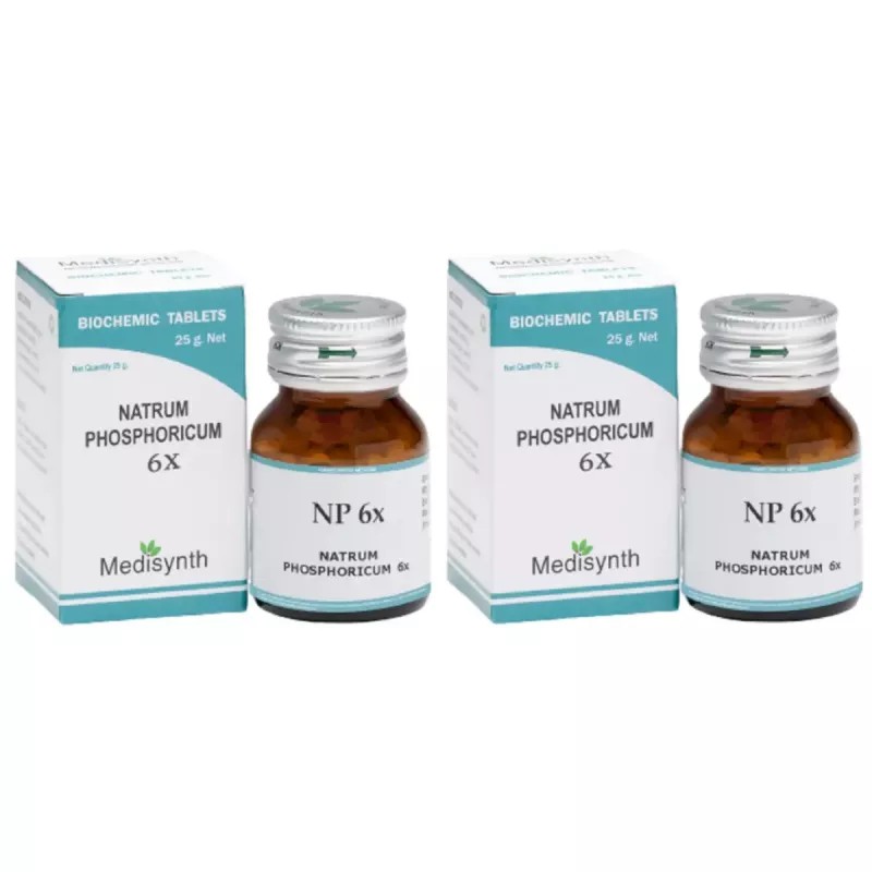 Medisynth Natrum Phosphoricum 6X (25g, Pack of 2)