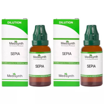 Medisynth Sepia 200 CH (30ml, Pack of 2)