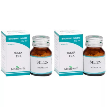 Medisynth Silicea 12X (25g, Pack of 2)