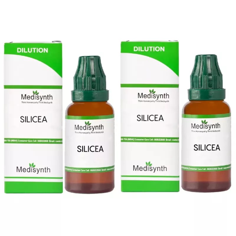 Medisynth Silicea 30 CH (30ml, Pack of 2)