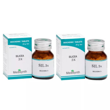 Medisynth Silicea 3X (25g, Pack of 2)