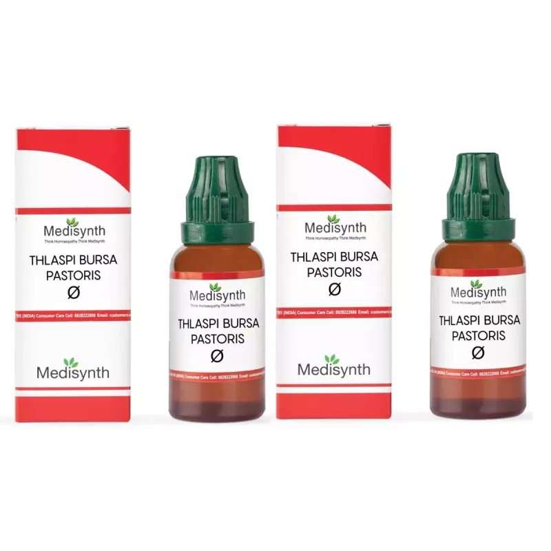 Medisynth Thlaspi Bursa Pastoris 1X (Q) (30ml, Pack of 2)