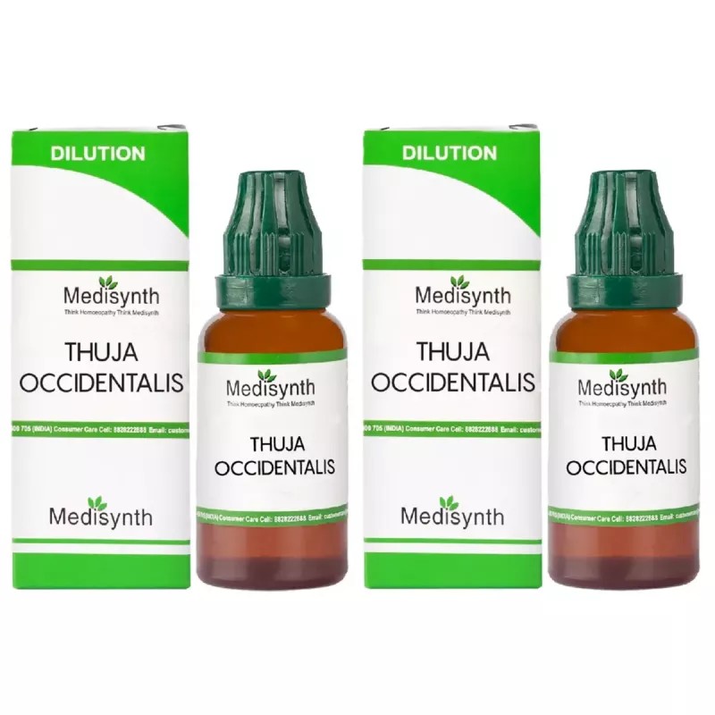 Medisynth Thuja Occidentalis 200 CH (30ml, Pack of 2)