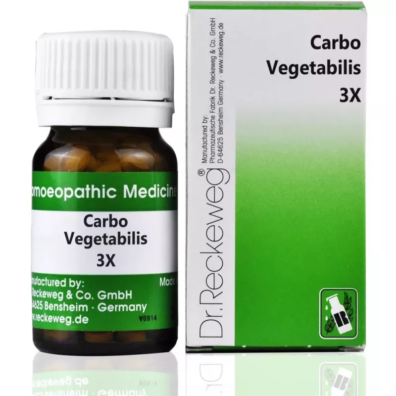 Dr Reckeweg Carbo Vegetabilis 3X (20g)