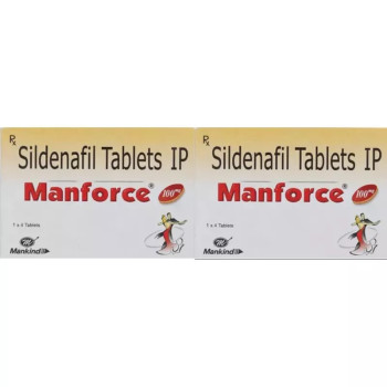 Mankind Pharma Manforce Sildenafil (4tab, Pack of 2)