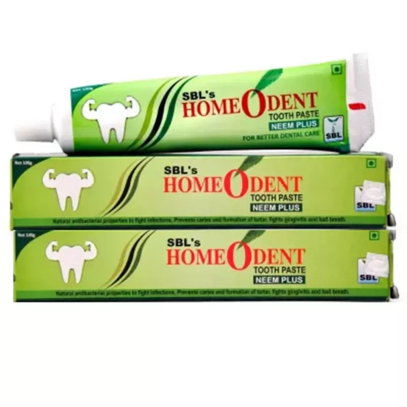 SBL Homeodent Neem Plus Toothpaste (100g, Pack of 2)