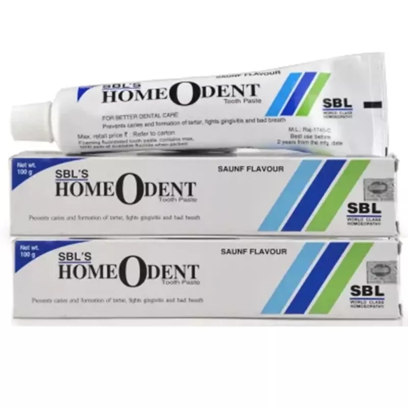 SBL Homeodent Tooth Paste (Saunf) (100g, Pack of 2)