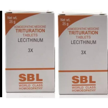SBL Lecithinum 3X (25g, Pack of 2)