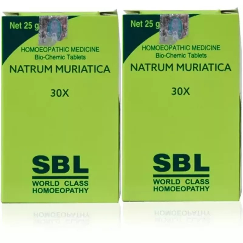 SBL Natrum Muriaticum 30X (25g, Pack of 2)