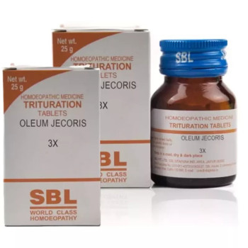 SBL Oleum Jecoris 3X (25g, Pack of 2)