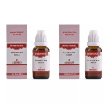 Bakson Azadirachta Indica 1X (Q) (30ml, Pack of 2)