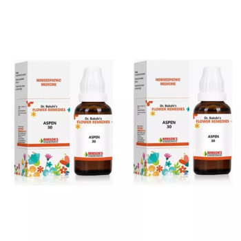 Bakson Bach Flower Aspen 30 CH (30ml, Pack of 2)