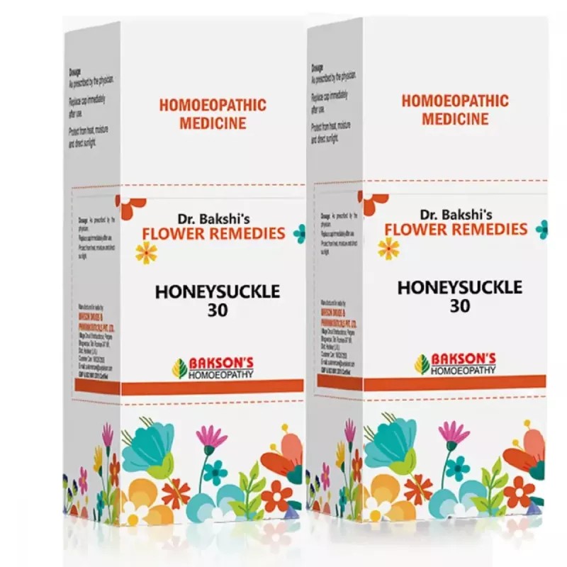 Bakson Bach Flower Honeysuckle 30 CH (30ml, Pack of 2)