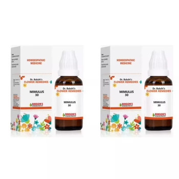 Bakson Bach Flower Mimulus 30 CH (30ml, Pack of 2)