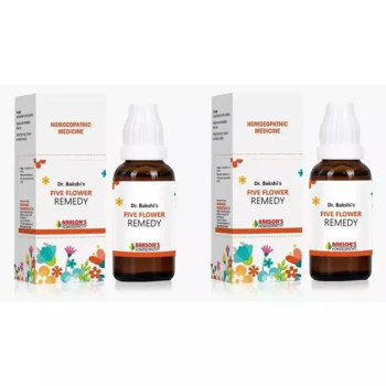 Bakson Five Flower Remedy 30 CH (30ml, Pack of 2)