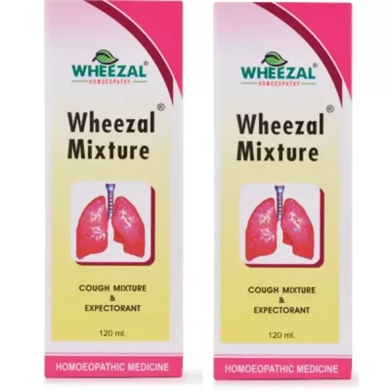 Wheezal Cough Mixture (120ml, Pack of 2)