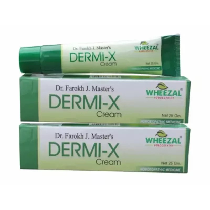 Wheezal Dermi-X Cream (25g, Pack of 2)