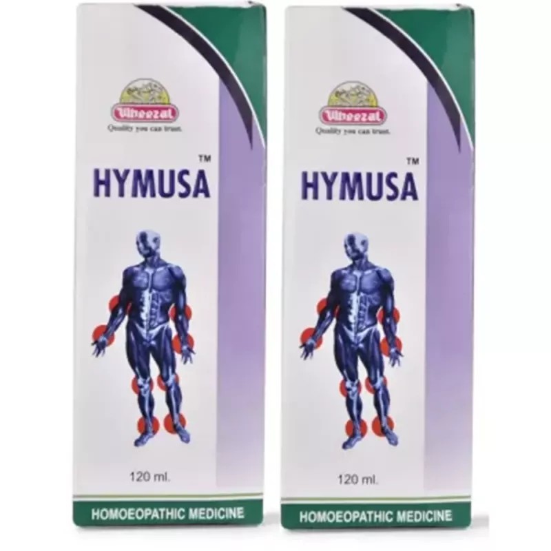 Wheezal Hymusa Syrup (120ml, Pack of 2)