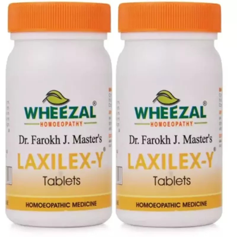 Wheezal Laxilex-Y Tablets (75tab, Pack of 2)