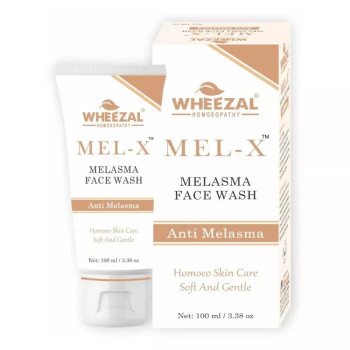 Wheezal Mel X Anti Melasma Face Wash (100ml, Pack of 2)