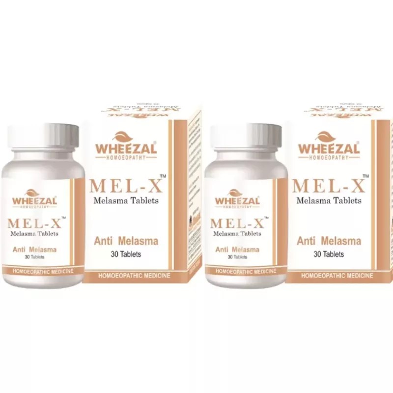 Wheezal Mel-X Melasma Tablets (30tab, Pack of 2)