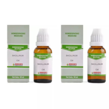 Bakson Bacillinum Pulmo CM CH (30ml, Pack of 2)