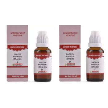 Bakson Bacopa Monnieri (Brahmi) 1X (Q) (30ml, Pack of 2)