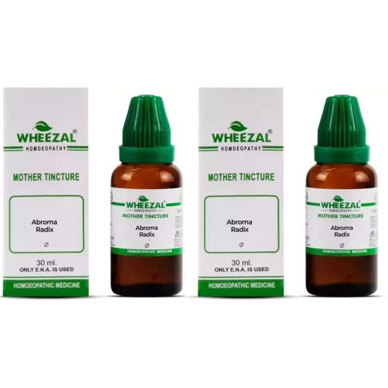 Wheezal Abroma Radix 1X (Q) (30ml, Pack of 2)