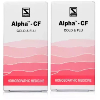 Willmar Schwabe India Alpha CF (Cold And Flu) (20g, Pack of 2)
