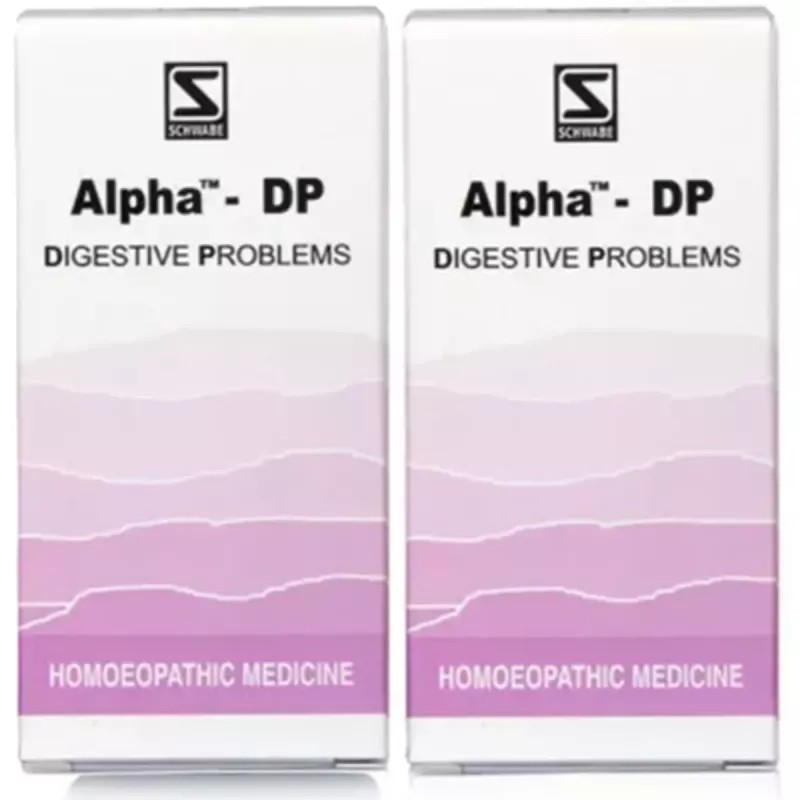 Willmar Schwabe India Alpha DP (Digestive Problems) (20g, Pack of 2)