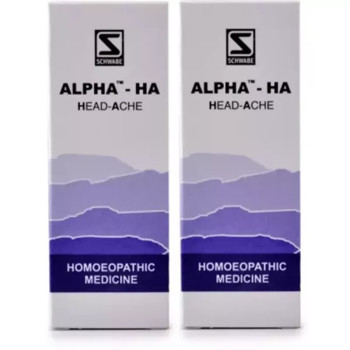 Willmar Schwabe India Alpha HA (Headache) (30ml, Pack of 2)