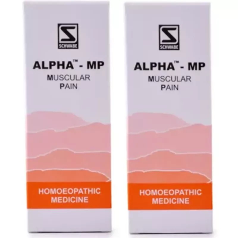Willmar Schwabe India Alpha MP (Muscular Pain) (30ml, Pack of 2)